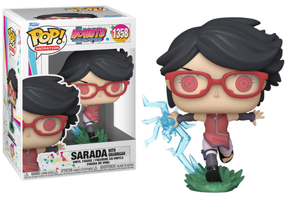 pop sarada with sharingan 1358