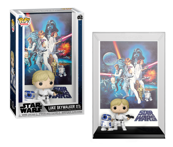 Póster de la película Pop! Luke Skywalker con R2-D2