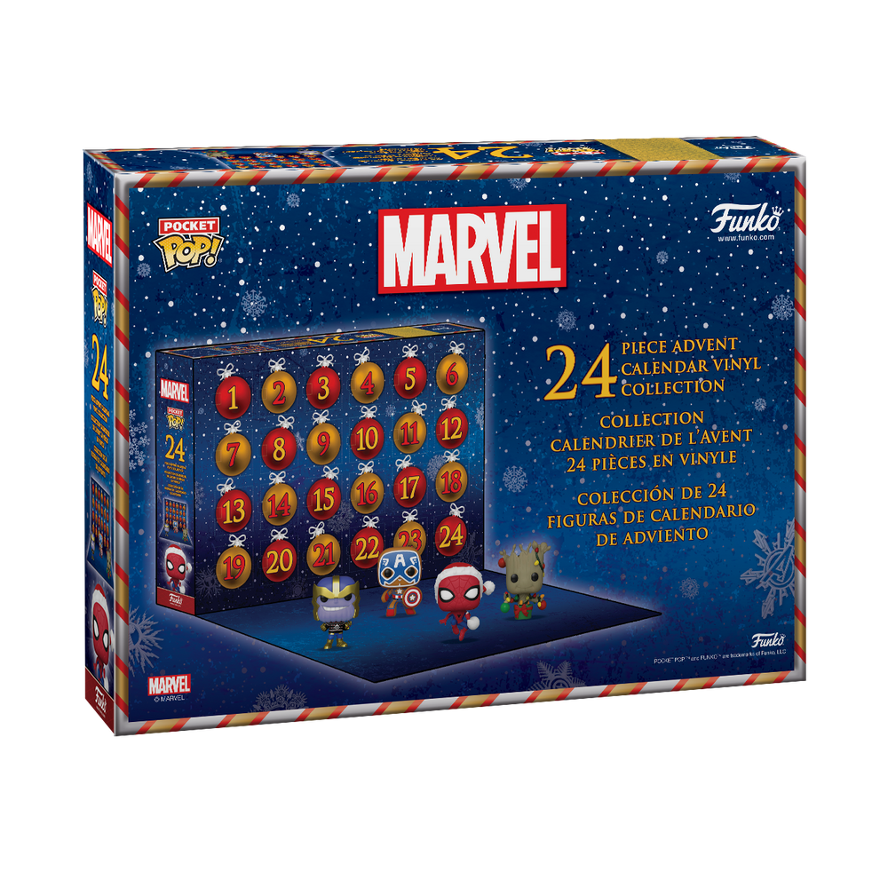 Calendrier de l'Avent Marvel - Pocket Pop!