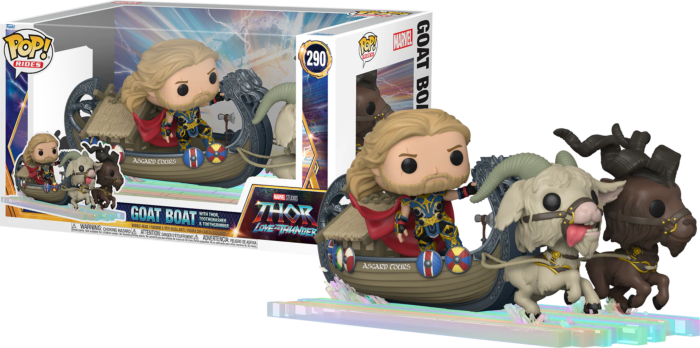 ¡Estallido! Paseos en barco de Thor y Goat