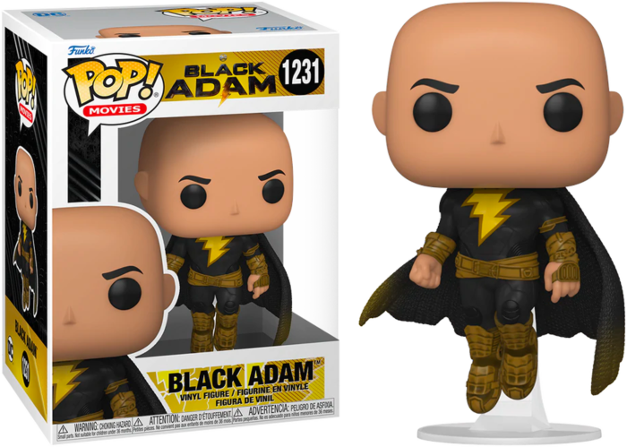 ¡Pop! Black Adam volando