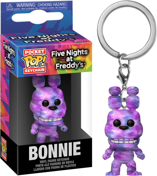 Pop! Keychain Tie-Dye Bonnie