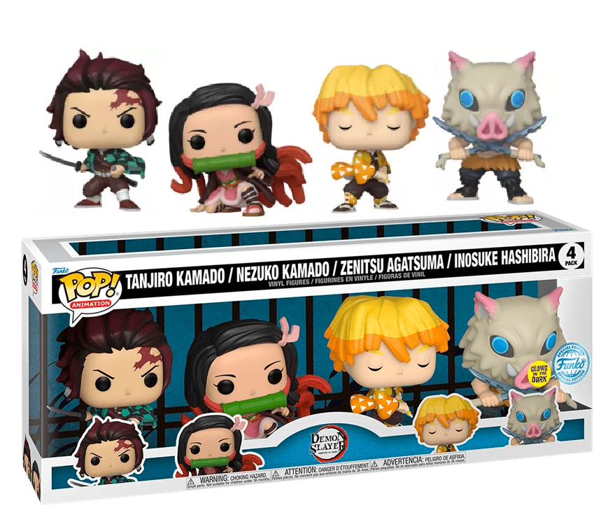 Demon Slayer Pop! - 4-PACK (SE)