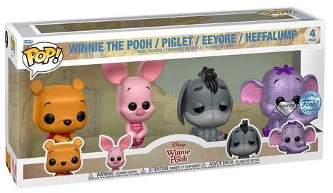 Pop! Winnie the Pooh (Diamond) 4-Pack