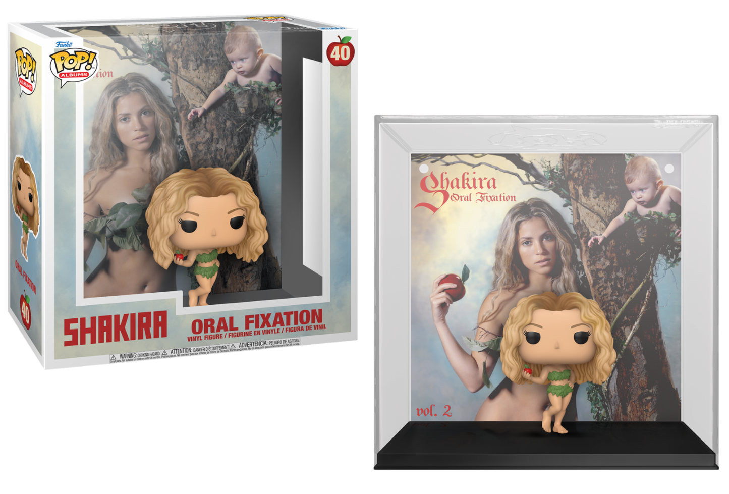 pop albums shakira oral fixation 40