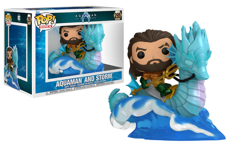 pop rides deluxe aquaman and storm 295