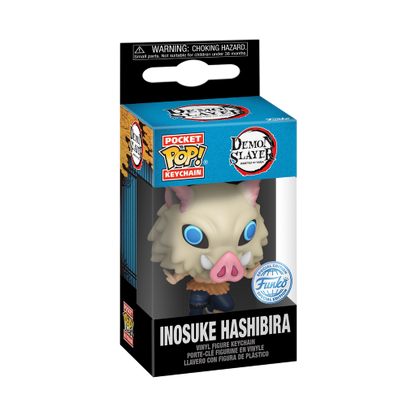 ¡Estallido! Llavero de Inosuke Hashibira