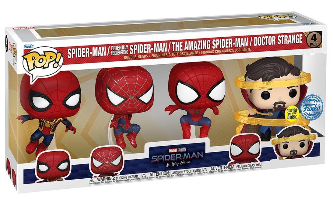 Pop! Spiderman 4-PACK (SE)