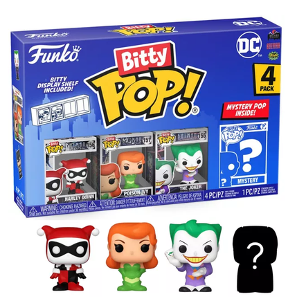 bitty pop dc comics 4 pack series 3