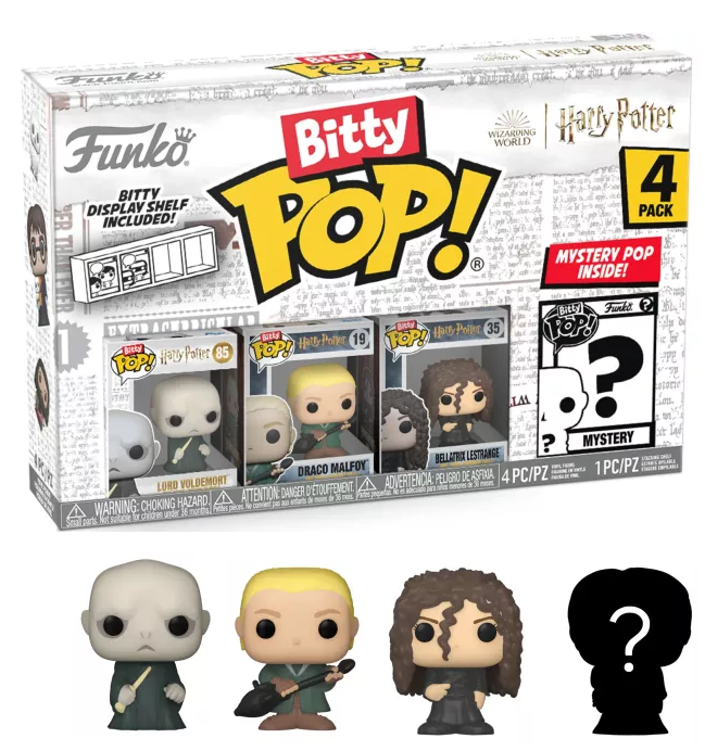 bitty pop harry potter 4 pack series 4