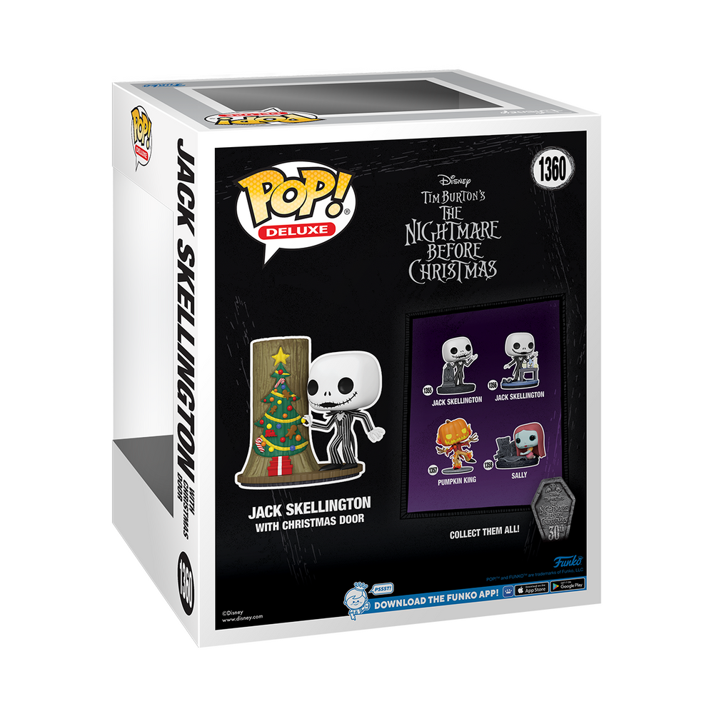 Pop! Deluxe Jack avec la Porte de Noël