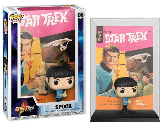 Pop! Copertine del fumetto Star Trek n. 1 