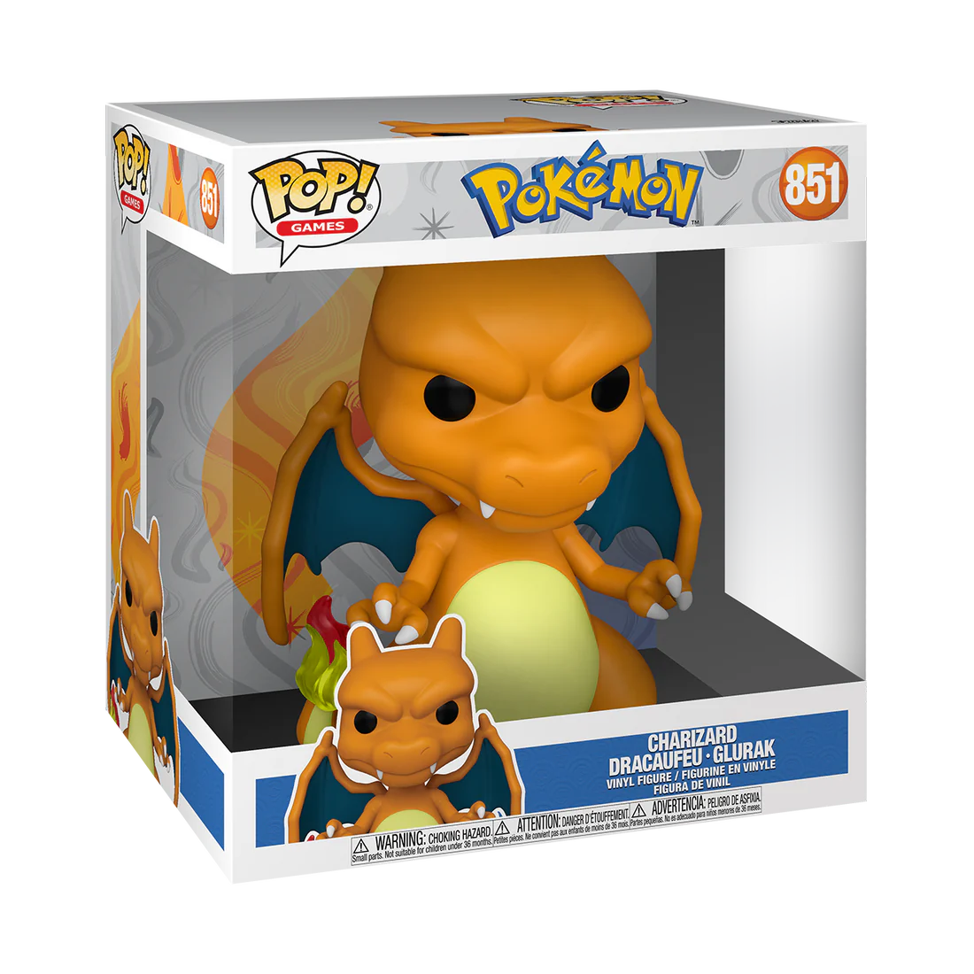 ¡Estallido! Charizard gigante 