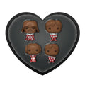 Confezione da 4 Pocket Pop! Star Wars per San Valentino