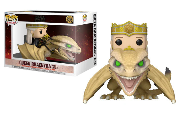 Pop! cavalca la regina deluxe Rhaenyra con Syrax 