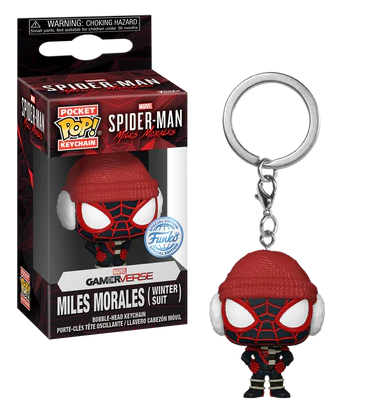 MILES MORALES Pocket Pop Keychains Miles Morales "Tenue Hiver"