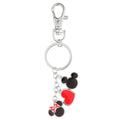 Llavero de metal de Mickey y Minnie