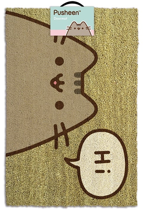 Pusheen Deurmat - Hallo 