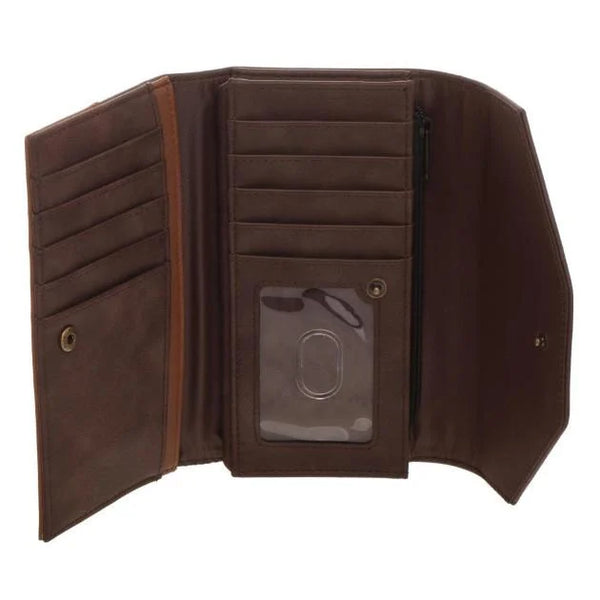 Portefeuille Harry Potter Poudlard à fermoir clip