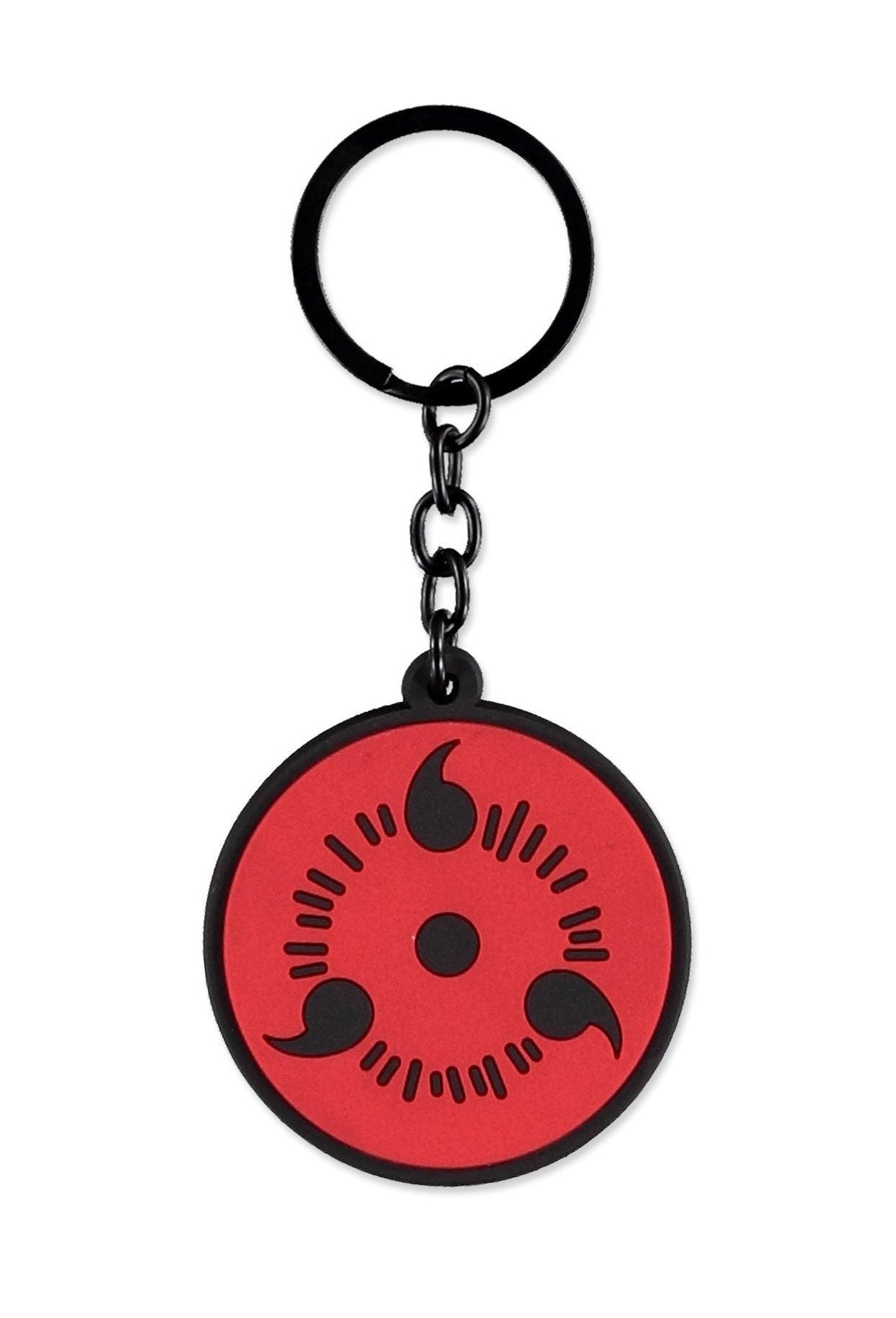 NARUTO Shippuden Sharingan Porte-clés en Caoutchouc