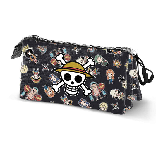 ONE PIECE Skull Trousse Triple