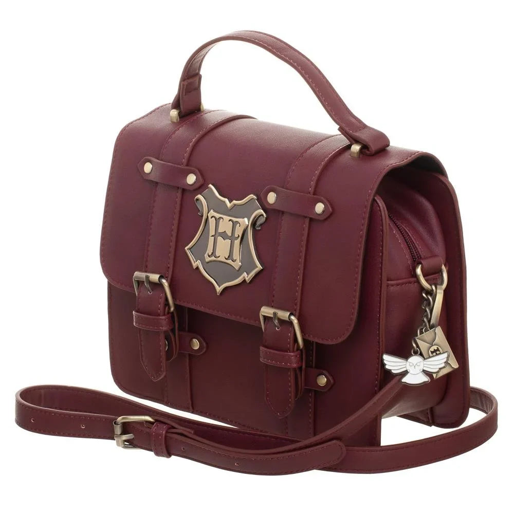 Bolso tipo cartera con dijes de Harry Potter - Hogwarts