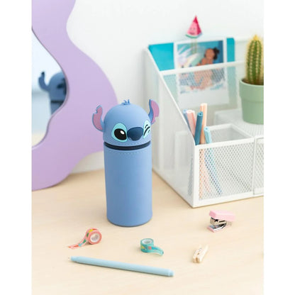 Estuche de silicona para lápices de Lilo y Stitch - Stitch