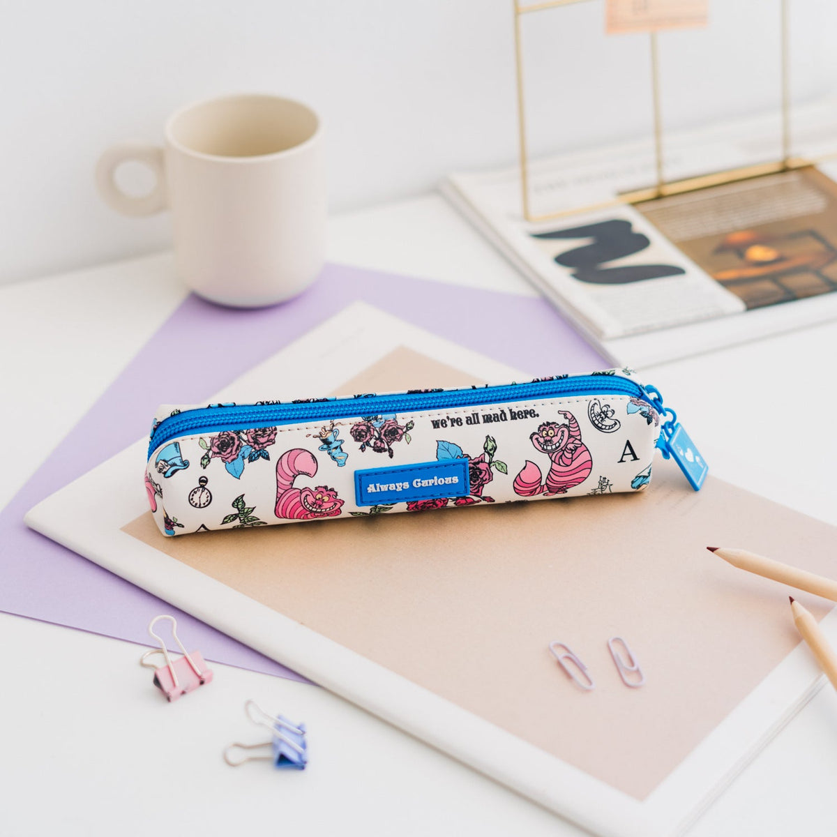 Disney Rectangular Pencil Case - Alice in Wonderland