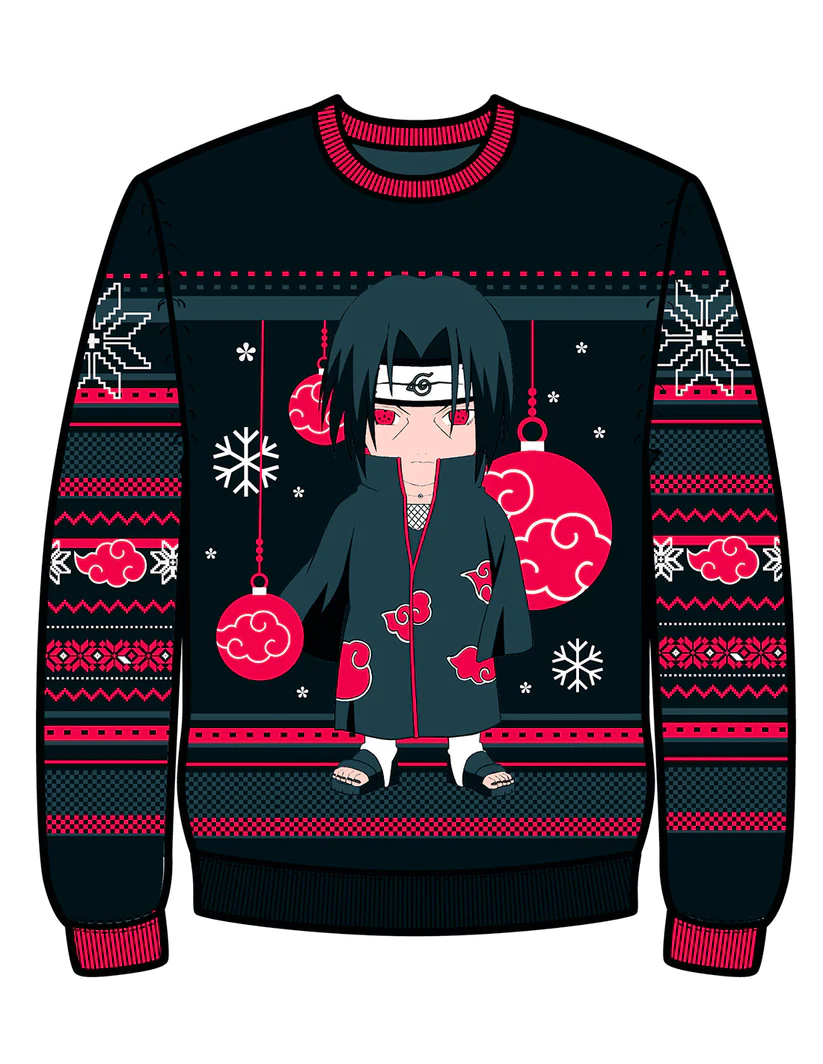 Pull de Noël Naruto Shippuden - Itachi Uchiwa