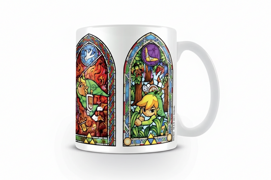 Taza de La Leyenda de Zelda - Vidriera