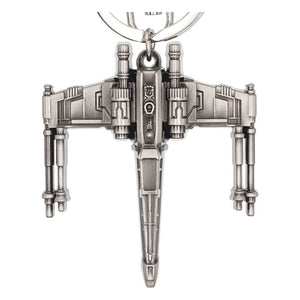 Porte-clés en métal Star Wars - X-Wing