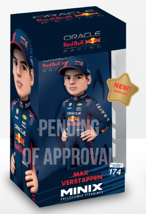 RED BULL Max Verstappen Figurine Minix # 12cm