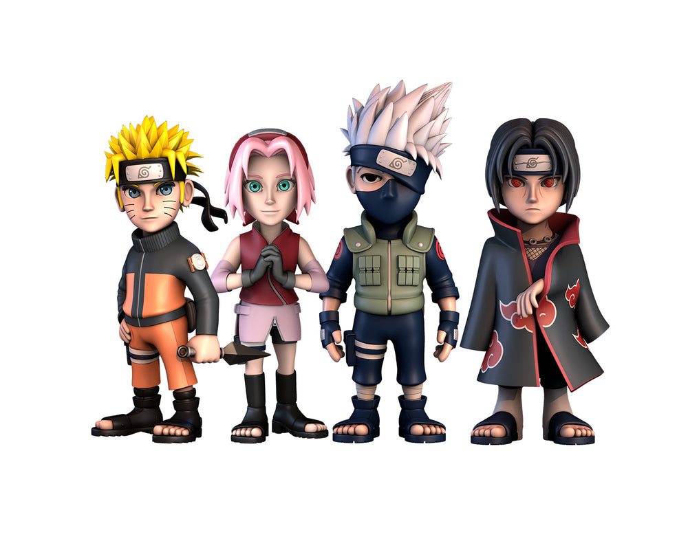 Pack 4 Figurines - Naruto Shippuden