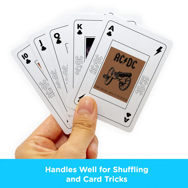 Juego de cartas AC/DC - In Rock We Trust 