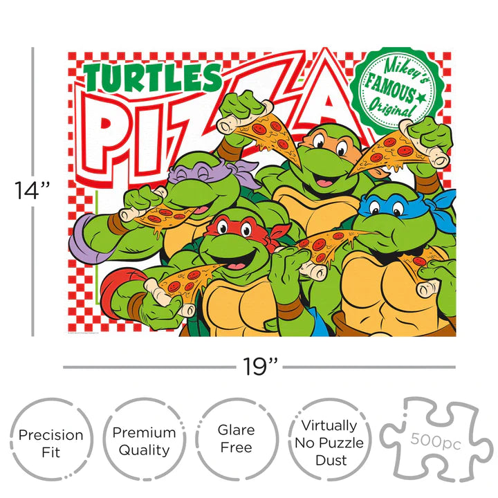 Puzzle Tortugas Ninja - Pizza - 500 piezas