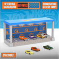 Hot Wheels Verlichte Vitrine - Garage