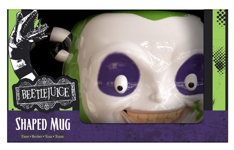 Caneca Beetlejuice 3D - PRÉ-ENCOMENDA *