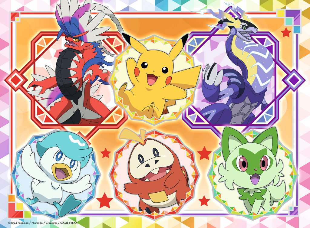 Puzzle Pokémon - Scarlatto e Viola