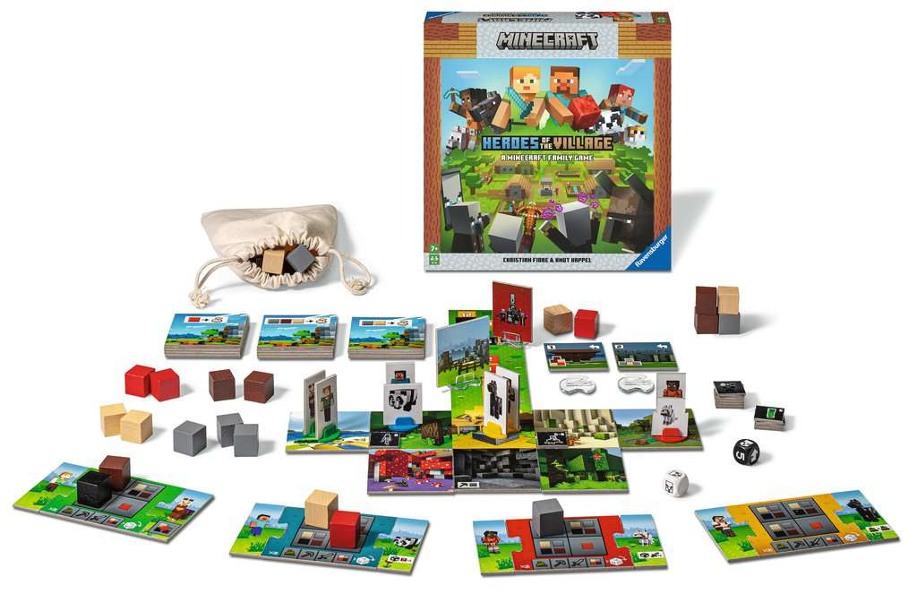 Minecraft games - Heroes of the village