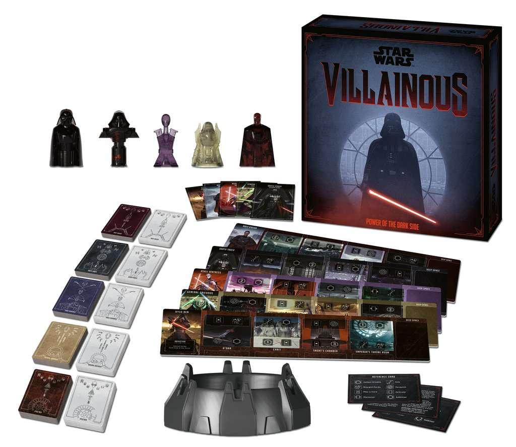 Jogos de tabuleiro de vilões Star Wars - O Poder do Lado Negro