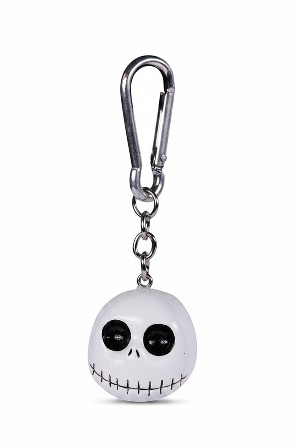 Portachiavi 3D Jack Skellington - Testa 