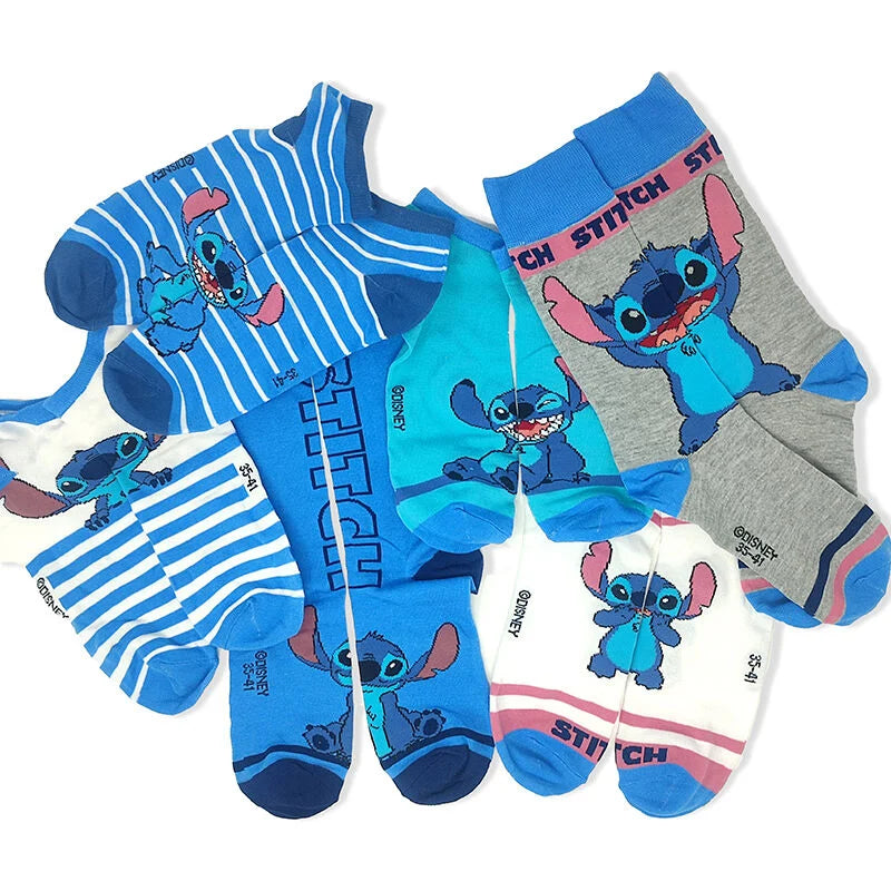 Lilo and Stitch Calendar Gift Box - 12 Pairs of Socks
