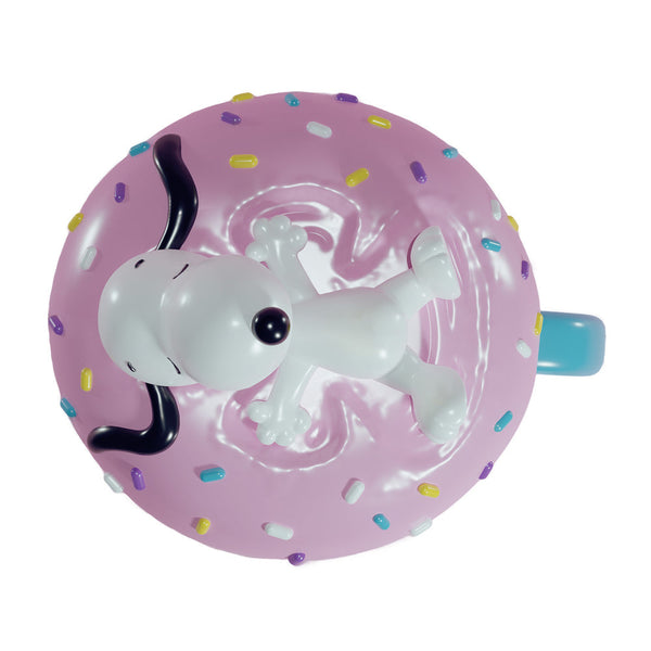 Mug 3D Snoopy « Eat-Sleep-Repeat » avec couvercle – 500 ml