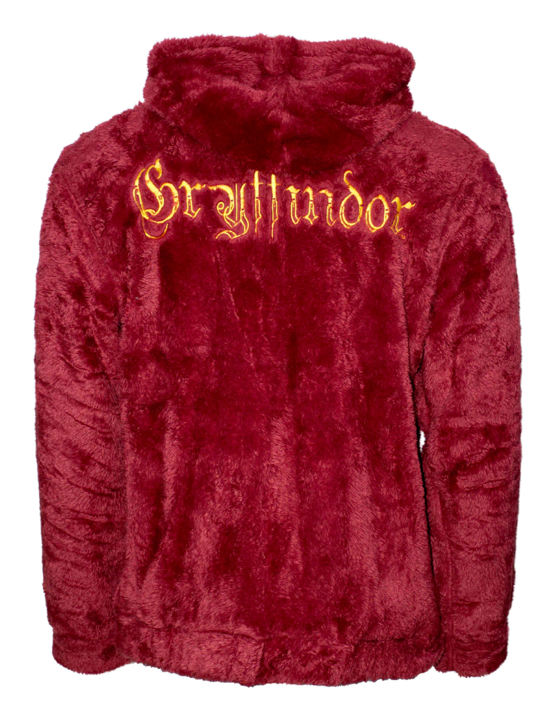 Fluffy Hooded Sweatshirt - Gryffindor