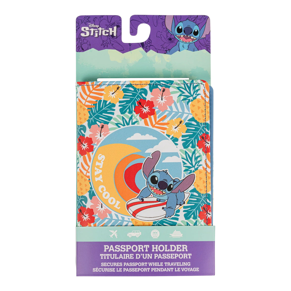 Funda para pasaporte de Lilo y Stitch - Stitch