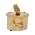 HARRY POTTER - Hedwig - Golden Jewelry Box