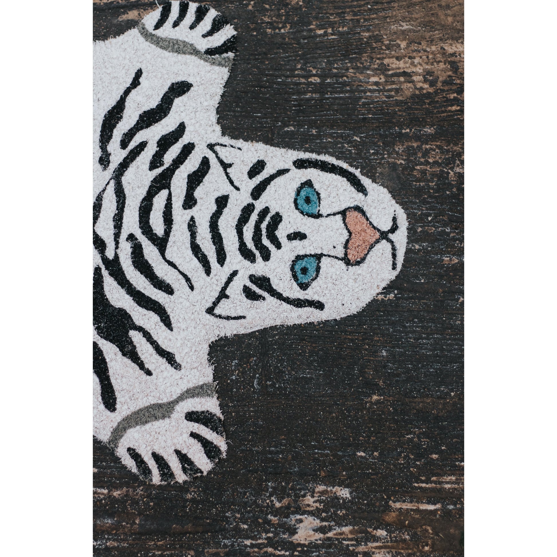 Paillasson Tigre Blanc – Fisura – vue 3