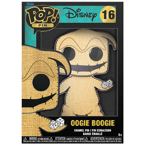 Funko Pop! Pin Oogie Boogie – L'Étrange Noël de monsieur Jack