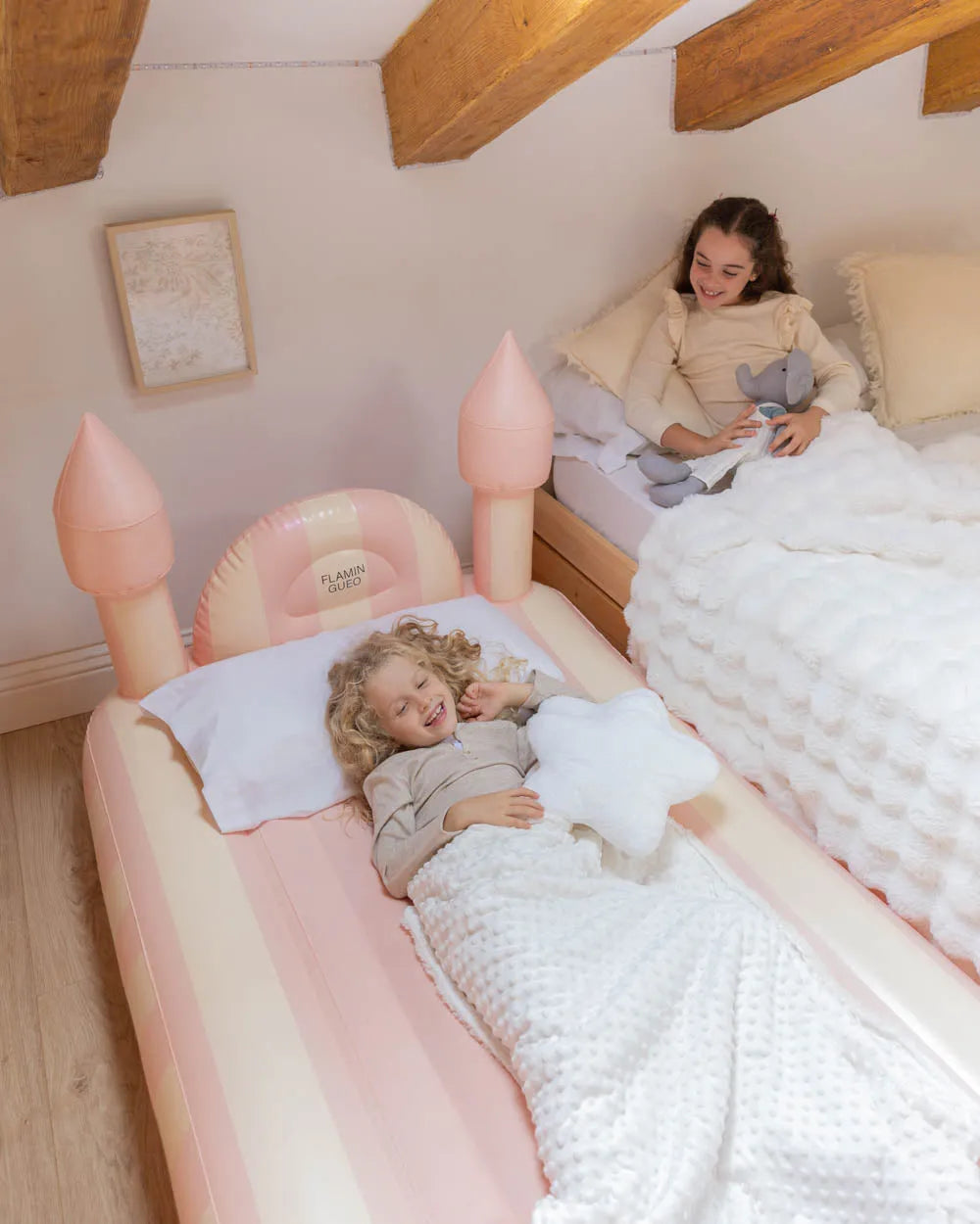 Colchón hinchable infantil - BROWNIE