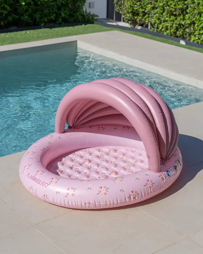 Children's Mini Pool with Canopy for Garden - PETUNIA